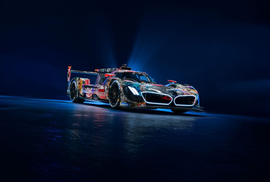 Julie Mehretu unveils the 20th BMW art car