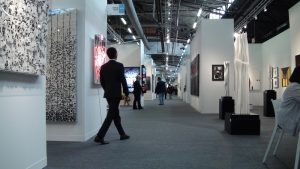 Art exhibition hall. The next art Basel is in Qatar