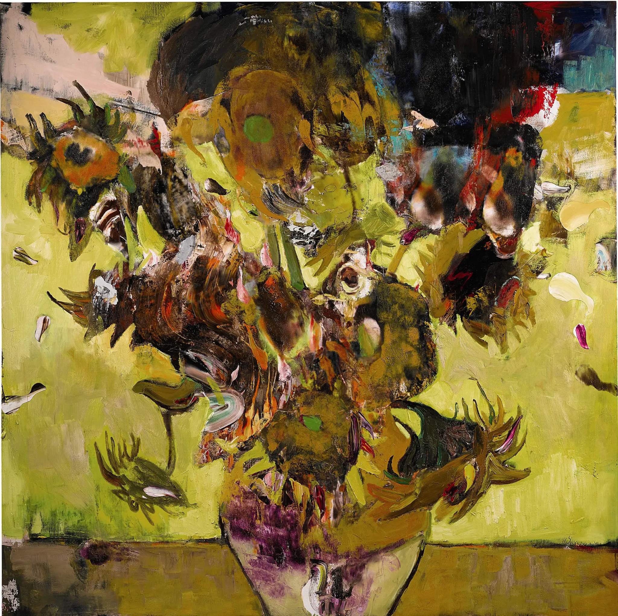 Adrian Ghenie’s “Sunflowers in 1937.” | Copyright Adrian Ghenie copy